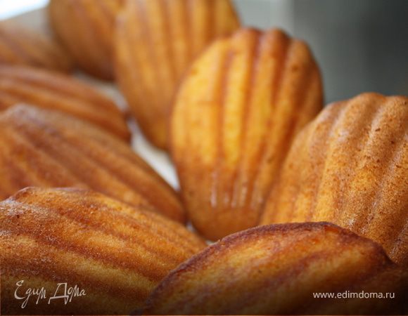 Печенье "Мадлен" с манговым пюре Печенье "Мадлен" с манговым пюре