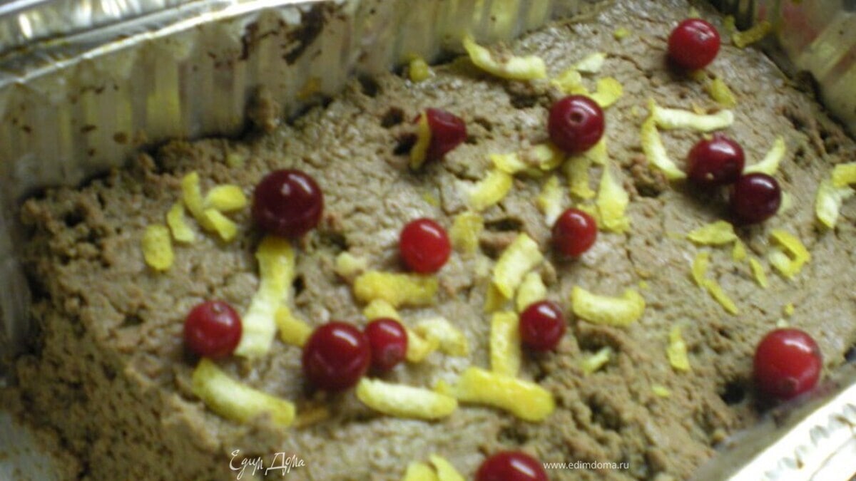 Французский паштет из куриной печени