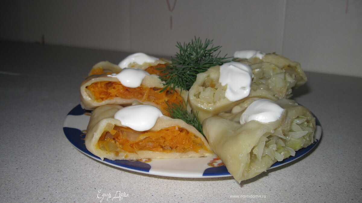 Овощи в тесте на пару