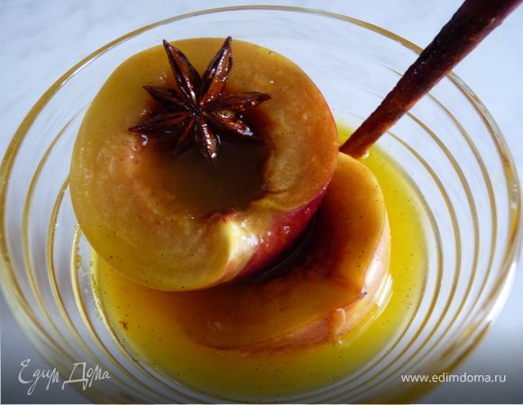 Нектарины в пряном сиропе