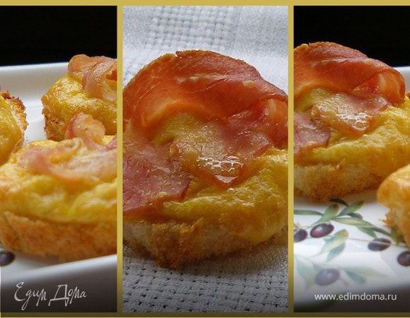 Золотистый сырный тост