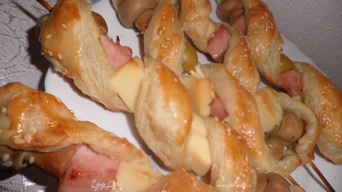 Экспресс-шашлычок на шпажках