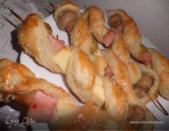 Экспресс-шашлычок на шпажках Экспресс-шашлычок на шпажках