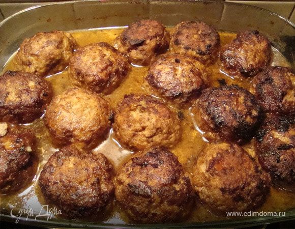 Королевские биточки с сыром Королевские биточки с сыром