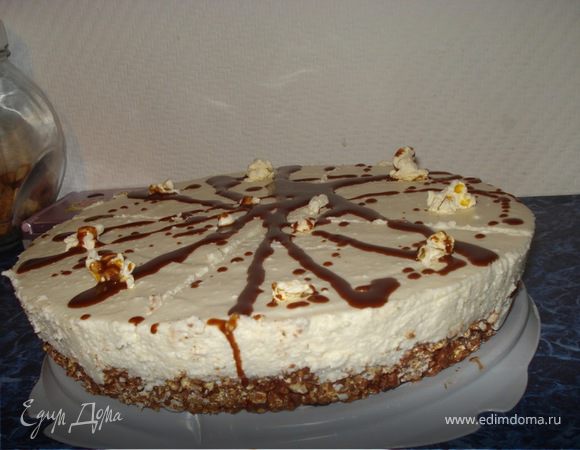 Тортик с попкорном