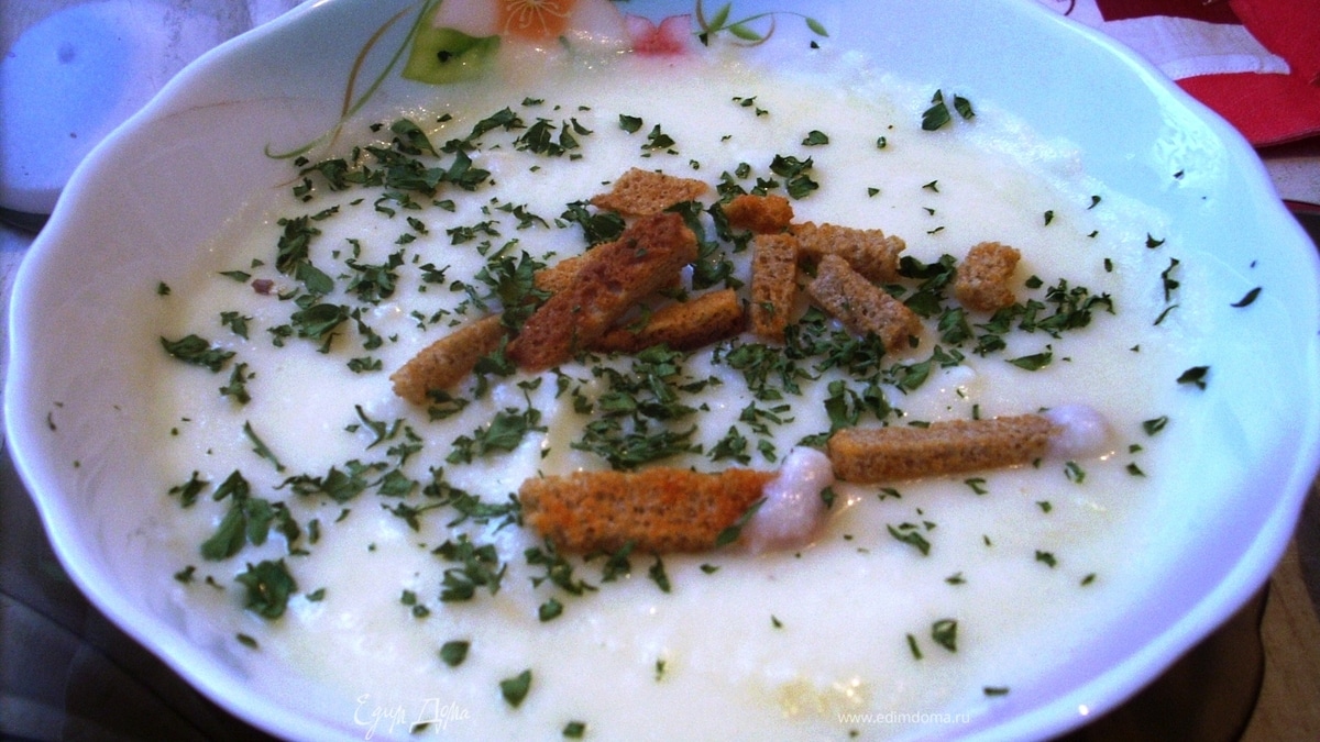 СУП-ПЮРЕ ИЗ ЦВЕТНОЙ КАПУСТЫ