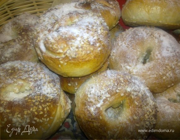 Бублики собственного изготовления. Бублики собственного изготовления.