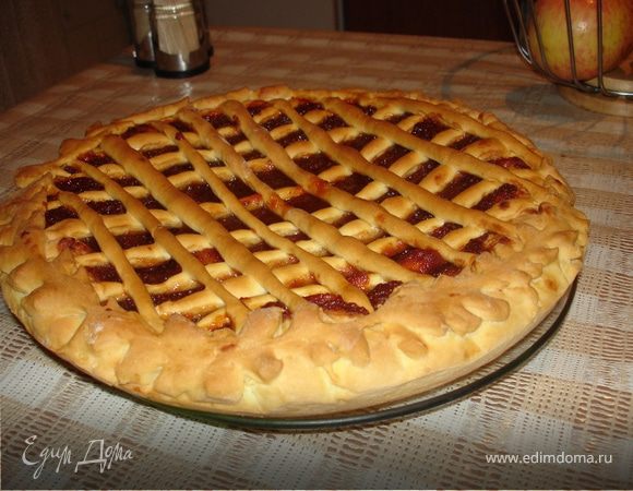 Пирог с повидлом