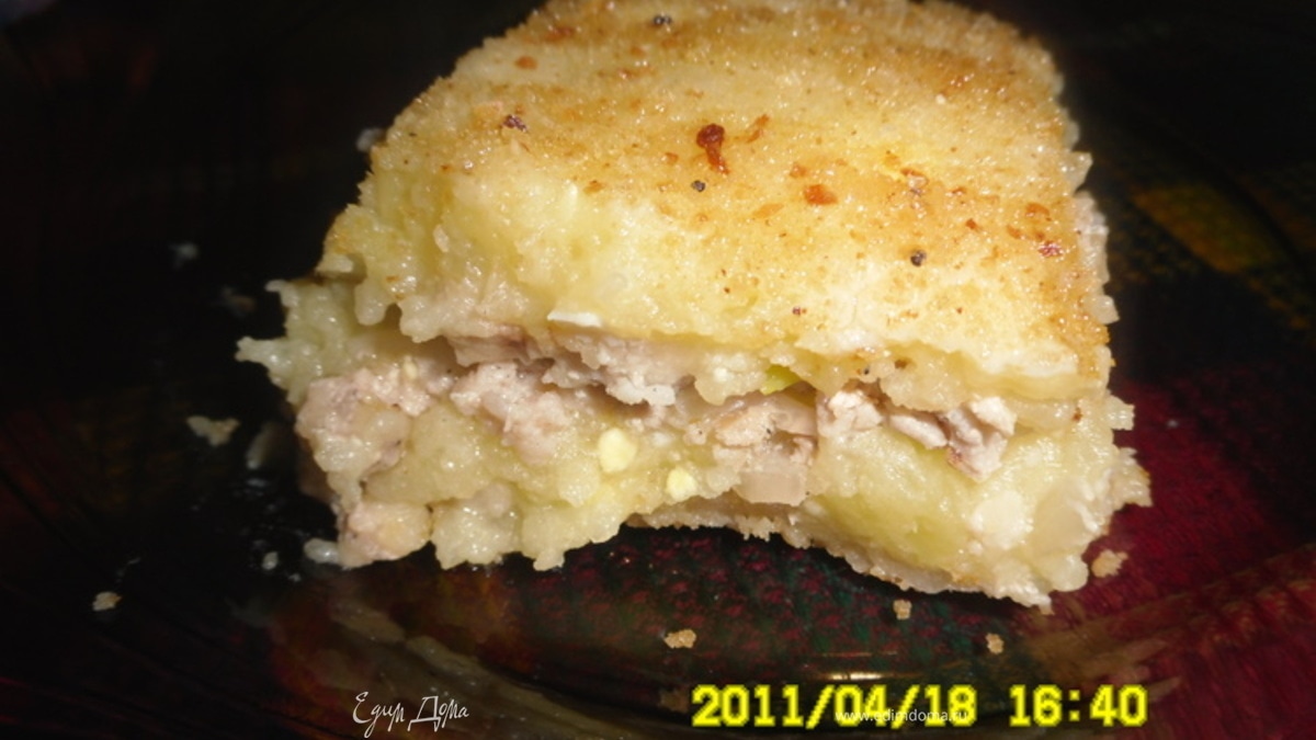 Картофельная запеканка "Ел бы и ел"