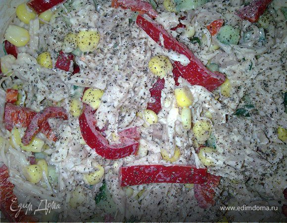 Просто очень вкусный салатик Просто очень вкусный салатик