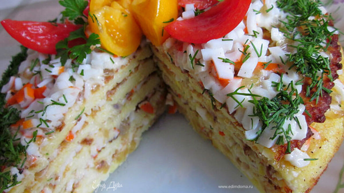 Кабачковый торт