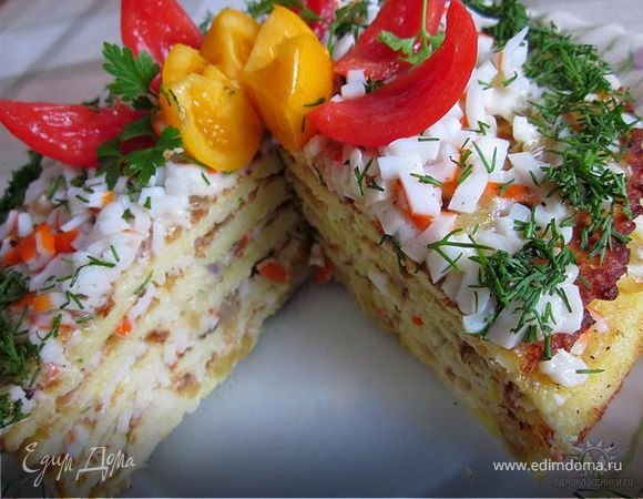 Кабачковый торт