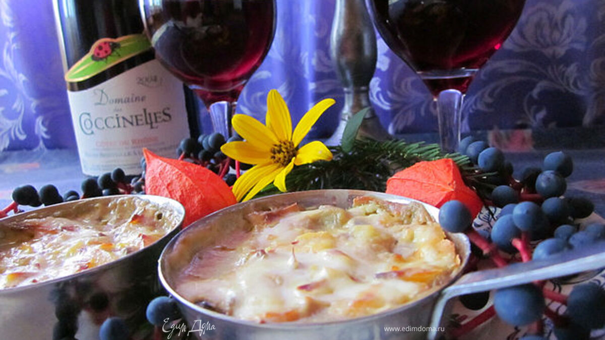 Рецепт жюльена с грибами и сливками