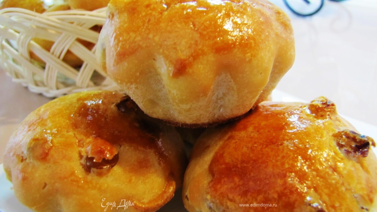 Мини-куличи на топленом молоке