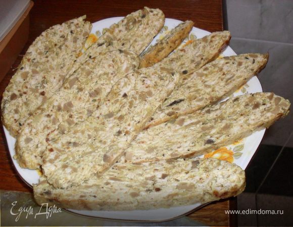 Индюшиная запеканка с грибами