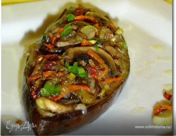 Фаршированные баклажаны Фаршированные баклажаны