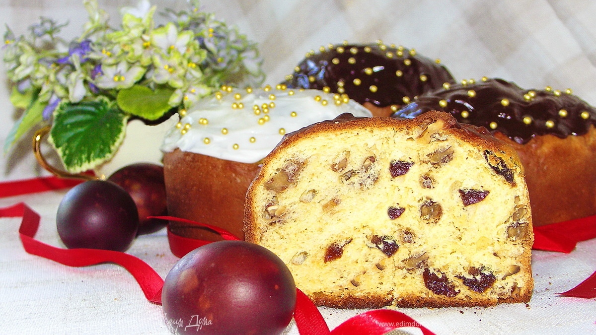 Куличи разнообразные "ПОЗДРАВЛЯЮ!"