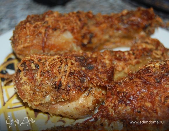 Курица в сырной панировке