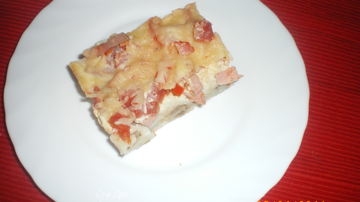 Запеченные пельмешки