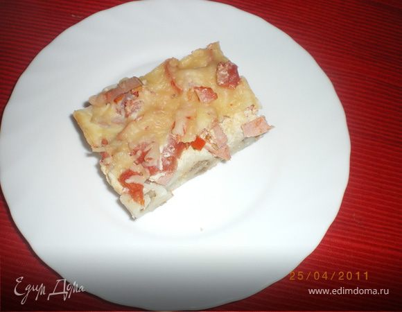 Запеченные пельмешки Запеченные пельмешки