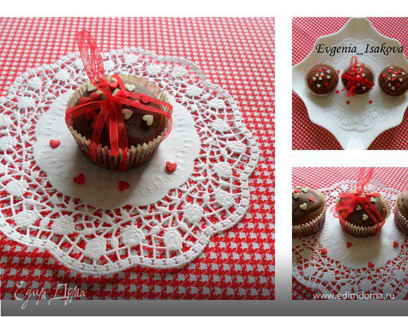 Шоколадные капкейки