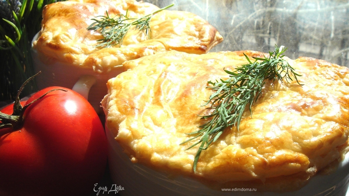 Тунец под тестом