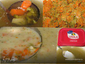Суп-пюре из брокколи с морковью или наоборот
