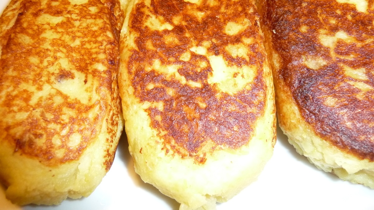 Зразы картофельные с мясом