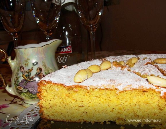 Gato de almendra(Майоркинский миндальный пирог) Gato de almendra(Майоркинский миндальный пирог)