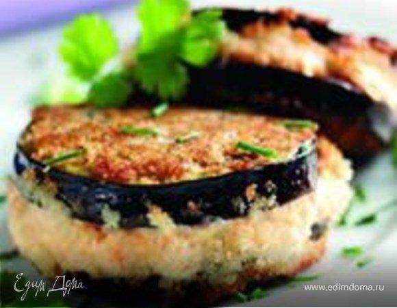баклажан с лососем