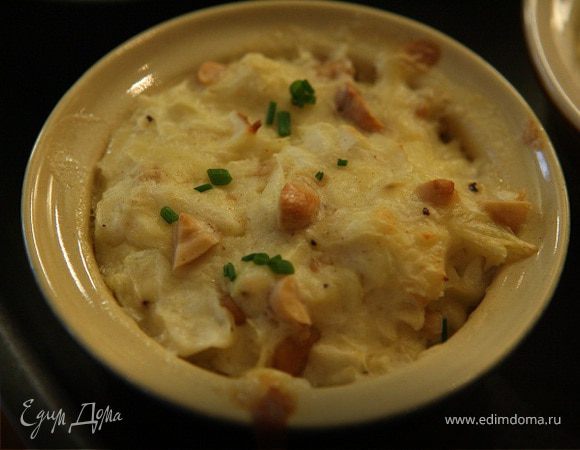 Капустное суфле с сыром, орехами и горчицей Капустное суфле с сыром, орехами и горчицей