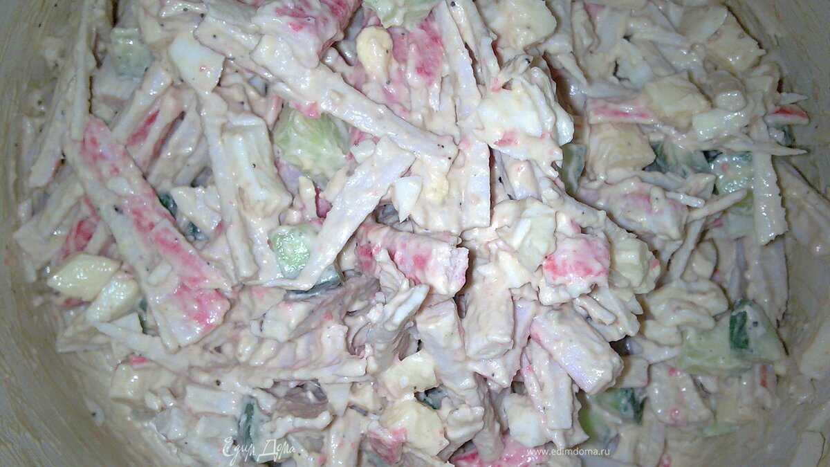 Крабовый салатик