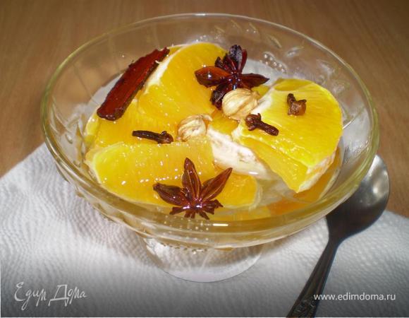 Апельсиновые дольки в сиропе Апельсиновые дольки в сиропе