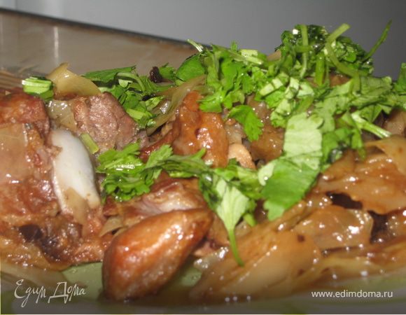 Тушеная капуста от Марго Тушеная капуста от Марго