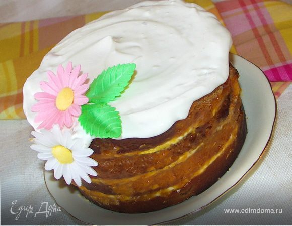 Тортик из кулича:) Тортик из кулича:)