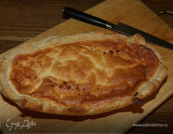 Сырный пирог с мускатным орехом  