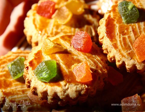 Нарядные ореховые пряники Нарядные ореховые пряники