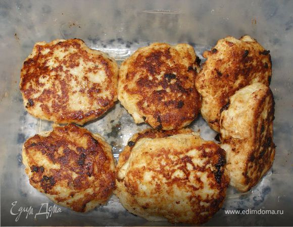Куриные котлетки с кукурузной крупой Куриные котлетки с кукурузной крупой