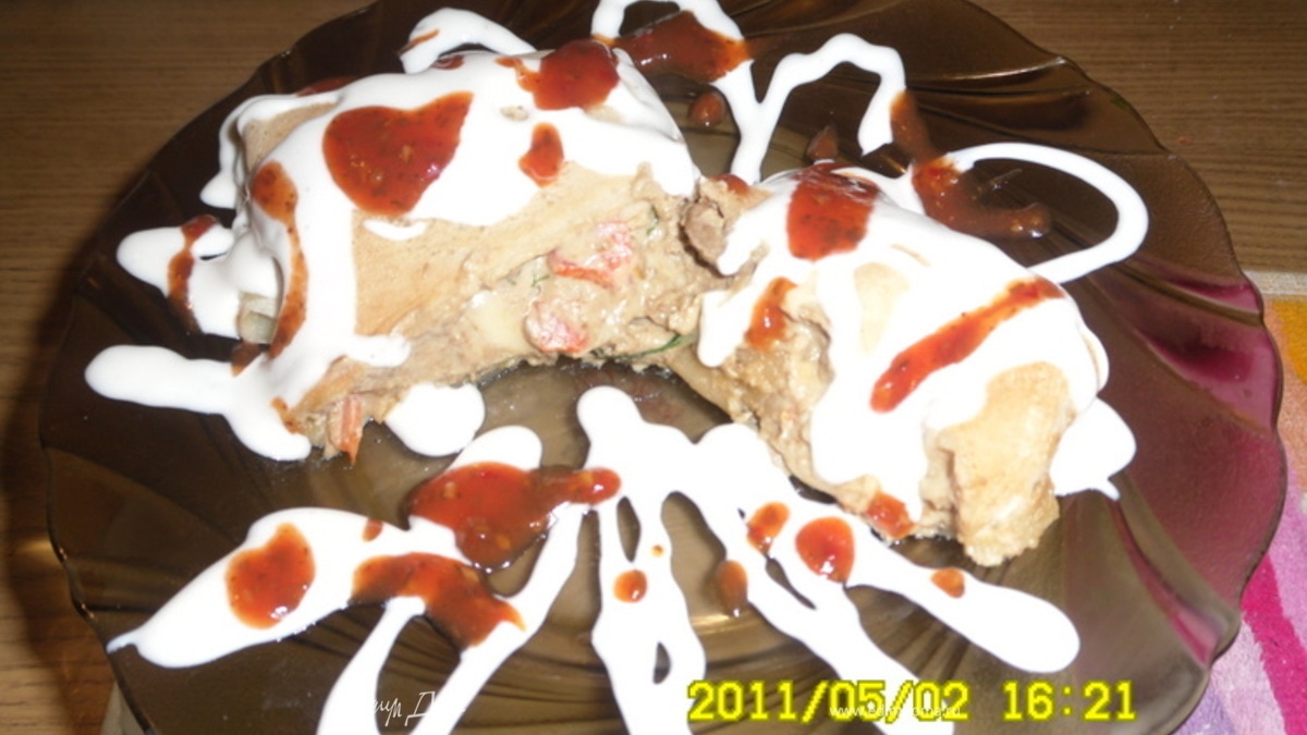 Блинчики с печенью 