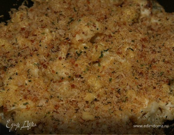 Гратен из цветной капусты с сыром и шнитт-луком
