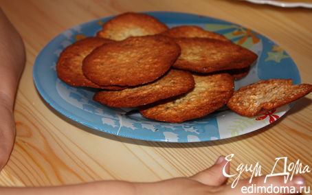 Рецепт Хрустящее орехово-овсяное печенье