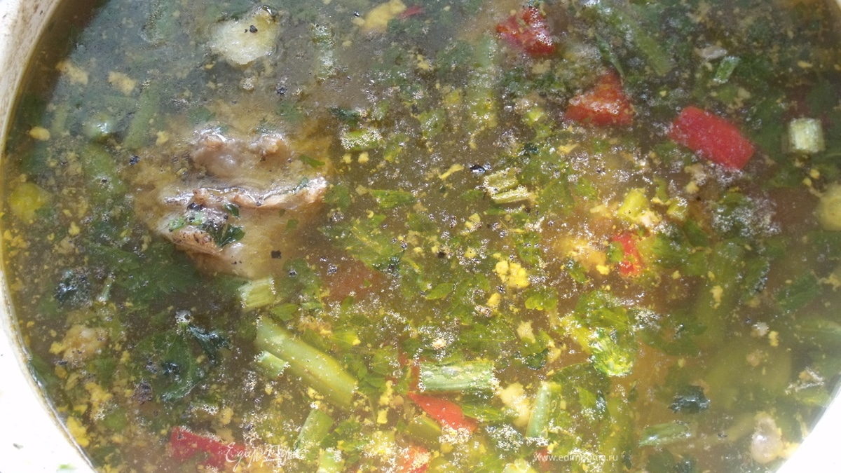 Суп "Пришла весна"