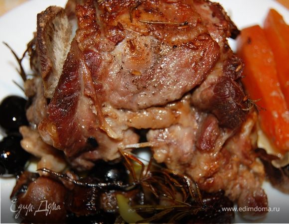 Баранина запеченная по - средиземноморски. Баранина запеченная по - средиземноморски.