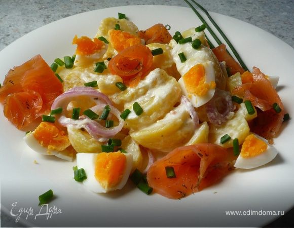 Питательный яичный салат
