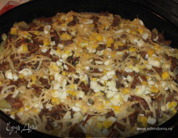 Мясная запеканка