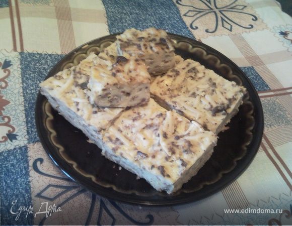 Бабка из лапши с потрошками. Бабка из лапши с потрошками.