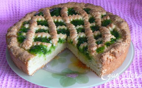Рецепт Творожный пирог с киви