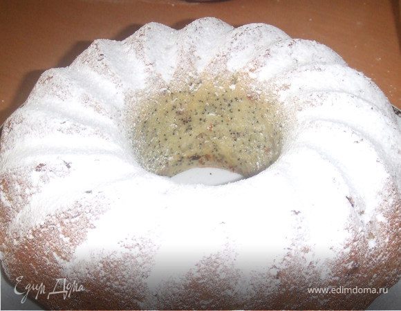 Кекс маковый с изюминкой Кекс маковый с изюминкой