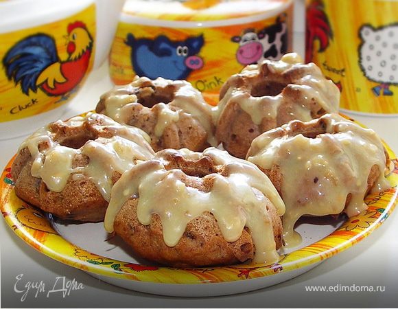 Ржаные творожные кексы с черносливом. Ржаные творожные кексы с черносливом.