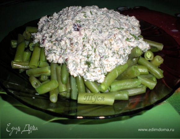 Фасоль с орехами Фасоль с орехами